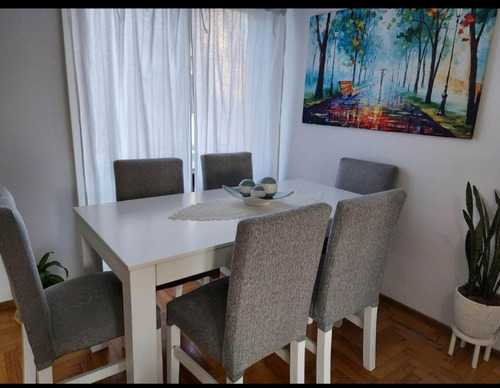 Juego De Comedor, Mesa Fija+ 6 Sillas En Che, Envio Gratis