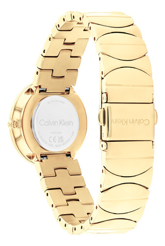 Reloj Calvin Klein Mujer 25100043 Ck Enchant Dorado