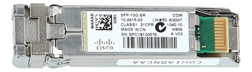 Gbic Cisco Sfp-10g-sr Nuevo Bolsa Sellada