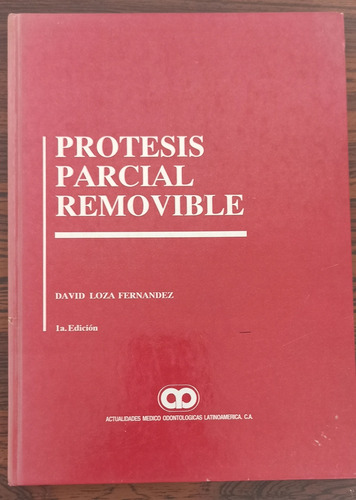 Libro Prótesis Parcial Removible Odontología 