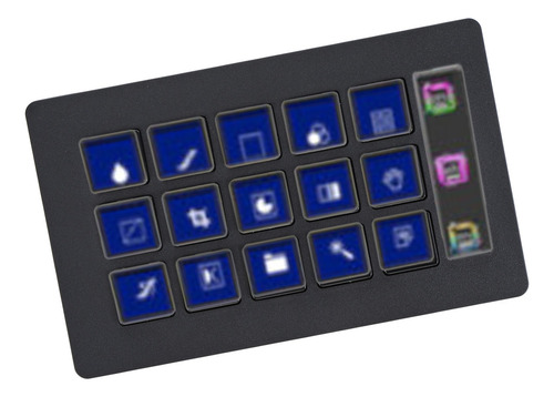 Teclado Visual Macro De 15 Teclas Para Stream Deck One