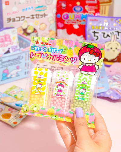 Dulce Hello Kitty Tropical Mint Candy Dulce Japones