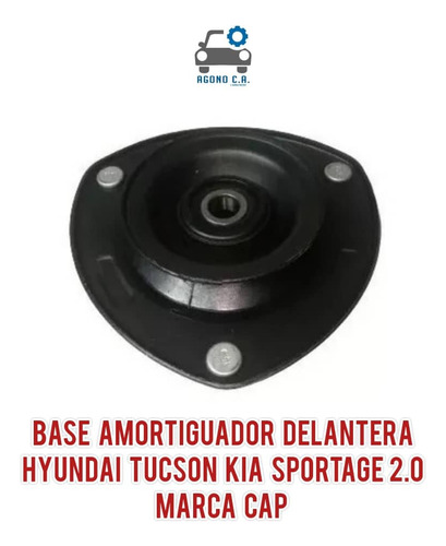 Base Amortiguador Delantero Hyundai Tucson Kia Sportage 2.0