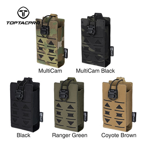 Porta Radio Táctico Molle Prc148 152 Mpu5 Camuflaje Caza