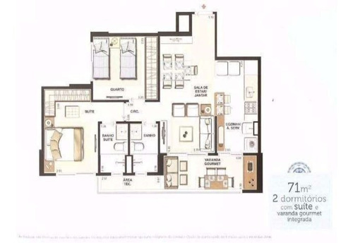 Imagem 13 de 27 de Apartamento Novo A Venda No Bairro Dom Pedro, Manaus-am - Ap00140 - 2815142