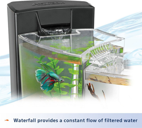 Aqueon Betta Falls Acuario Betteras En Cascada Con Filtrado