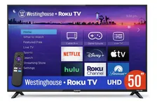 Pantalla Westinghouse 50 Pulgadas Smart Tv Roku Uhd