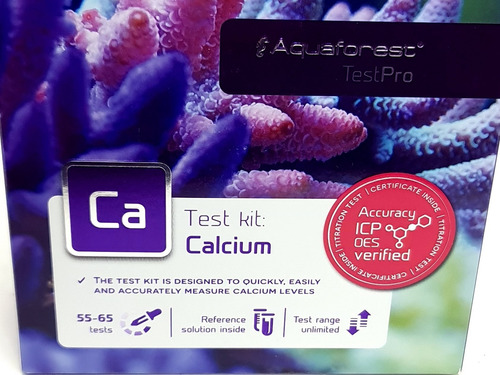Imagen 3 de 7 de Aquaforest Testpro Test Calcio Ca Acuario Pecera Marino Reef
