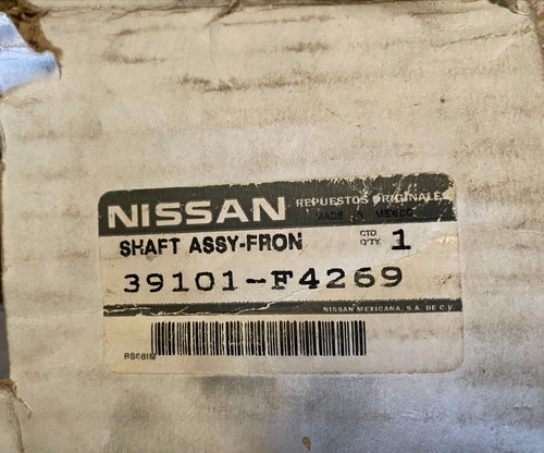 Flecha Completa Izq Tsuru 92/17 # 39101-f4269