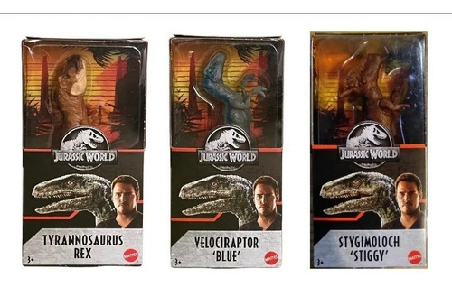 Dinosaurio Velociraptor Blue Articulado Mattel Jurassic
