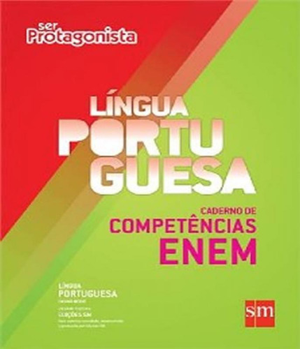 Livro Ser Protagonista - Lingua Portuguesa - Caderno De Enem
