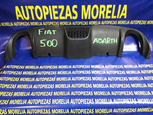 Spoiler Trasero Tolva Escapes Fiat 500 Abarth 2017 2018