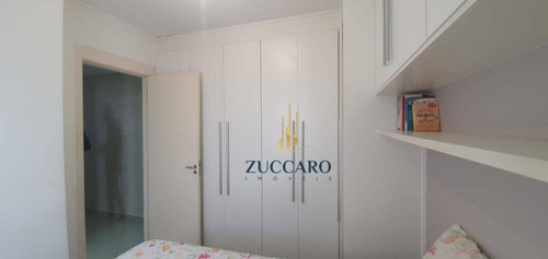 Apartamento Com 2 Dormitórios À Venda, 55 M² Por R$ 250.000 - Ponte Grande - Guarulhos/sp - Ap15034