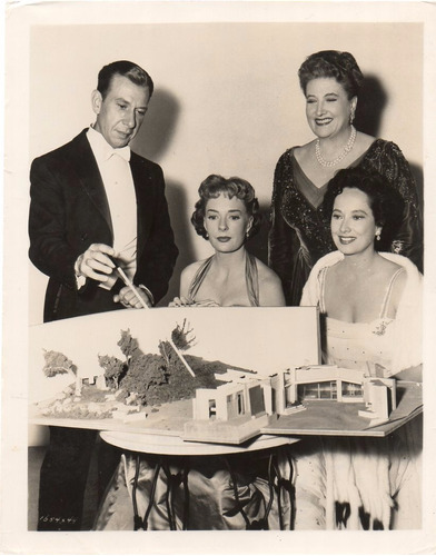 Foto Original José Ferrer Merle Oberon Helen Traubel Doe Ave