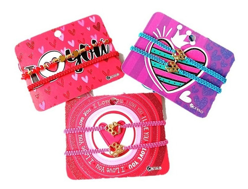 Imagen 1 de 4 de Pulseras Tejidas Para Pareja Regalo Gemelas X2 + Empaque