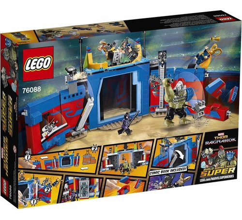 Lego Super Heroes 76088 Thor Vs. Hulk - Choque En La Arena