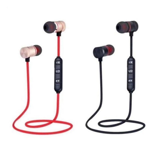 Imagem 3 de 5 de Fone De Ouvido Sem Fio Bluetooth Magnetico Com Microfone