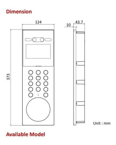 Imagen 3 de 6 de Frente De Portero Para Edificio Facial Hikvision Kd9203-e6