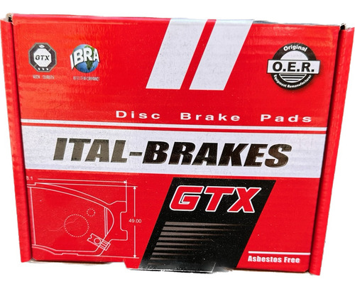 Pastillas De Frenos Delanteras Gtx Jac Sunray 2012 +
