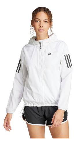 Chaqueta adidas Running Own The Run Mujer Blanco Ik7445