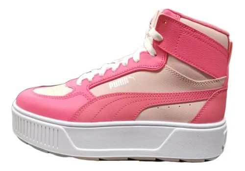 comprar Tenis Puma Karmen Rebelle Mid Jr Rosa-mujer 388729 06
