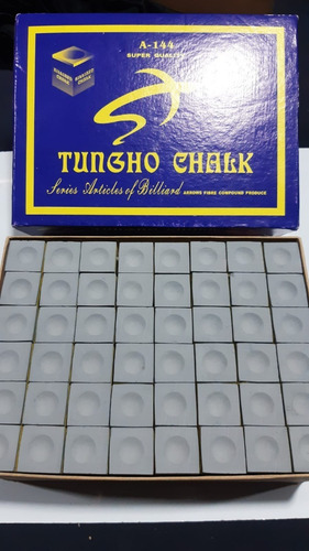 Caja De 144 Tizas O Cosmeticos Para Billar