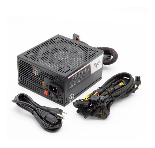 Fuente de poder para PC YeYian Serie 650 YFR-46201 650W negra 115V/230V