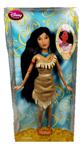 Pocahontas - Princesas - Articulada - Original - 30cm E.full