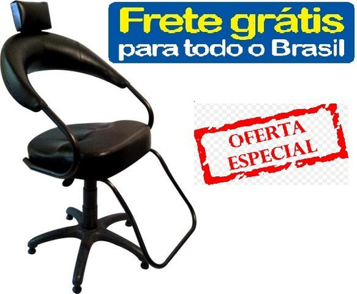 Cadeira Salão Beleza, 12 X S/ Juros, Frete Grátis,aproveitem