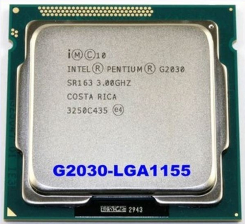 Cpu Intel Dual Core G2030 - 3.0 Ghz, Terceira Geração 1155