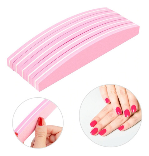 Lima Sponge Para Pulir Uñas Acrílicas - 10 Pz -mayoreo - | Meses sin  intereses