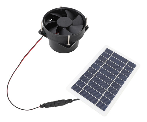 Ventilador De Exaustão Movido A Energia Solar 10w, Kit De Pa