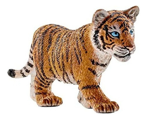 Schleich Wild Life Tiger Cub - Figura Educativa Para Ni
