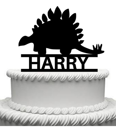 Cake Topper Adorno Torta - Dinosaurios Personalizado
