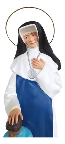 Imagem Santa Dulce Dos Pobres 85cm Anjo Bom Bahia Irma Dulce Cor Colorido