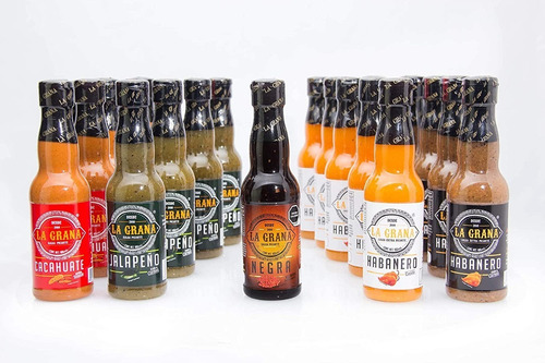Imagen 9 de 10 de Salsa Picante Artesanal Habanero Y Sabores La Grana 180ml