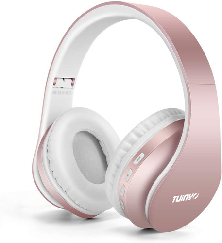 Auriculares Bluetooth Inalambricos Tuinyo Para Tv Pc -rosa