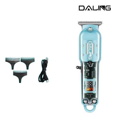 Máquina De Cortar Cabelo Sem Fio Profissional Daling Moderno