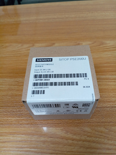 Siemens 6ep19612ba31 Módulo Selectividad Pse200u 4 Canales