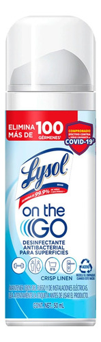 Lysol® On The Go® Desinfectante Antibacterial 50 Ml