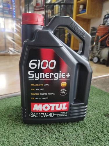 Aceite Motul 6100 10w40 Semi Sintético Synergie+ Galon 