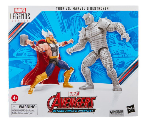 Thor Vs. Destroyer Avengers 60 Aniversario Marvel Legends  