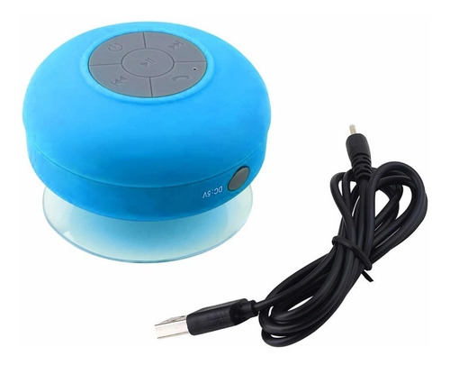 Caixa de som Exbom CS-A6BT portátil com bluetooth azul