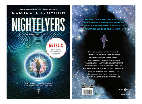 Libro Nightflyers editorial Plaza & Janés De George R.r. Martin