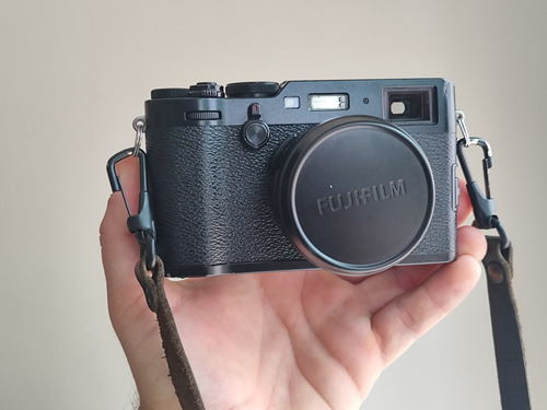 Câmera Fujifilm X100f Compacta Mirrorless Fuji X100 F! Preto