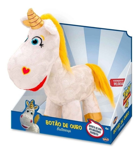 Pelucia Botao De Ouro Toy Story 4 Disney 25cm 38246 Toyng