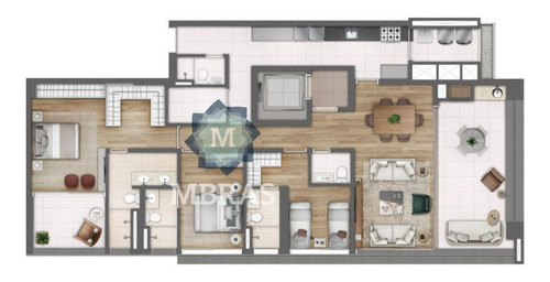 Imagem 12 de 13 de Lançamento Em Pinheiros - Apartamentos Com 170 Metros Quadrados - Mb10981