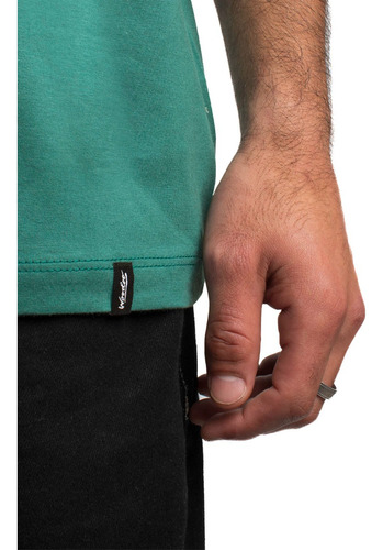 Imagen 2 de 2 de Remera De Hombre Woodoo Bh Veener - Verde Goblin