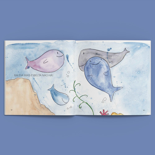 A Baleia-azul, De Oliveira, Theo De., Vol. 1. Editorial Elo Editora, Capa Mole Em Português