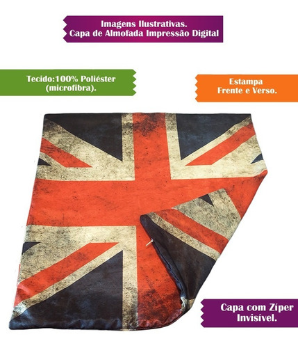 Imagem 5 de 5 de Kit 6 Capas De Almofada Colorida Para Sofá 42cm R97